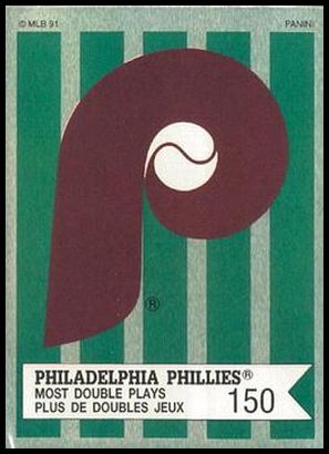 91PCT15 127 Philadelphia Phillies Most Double Plays.jpg
